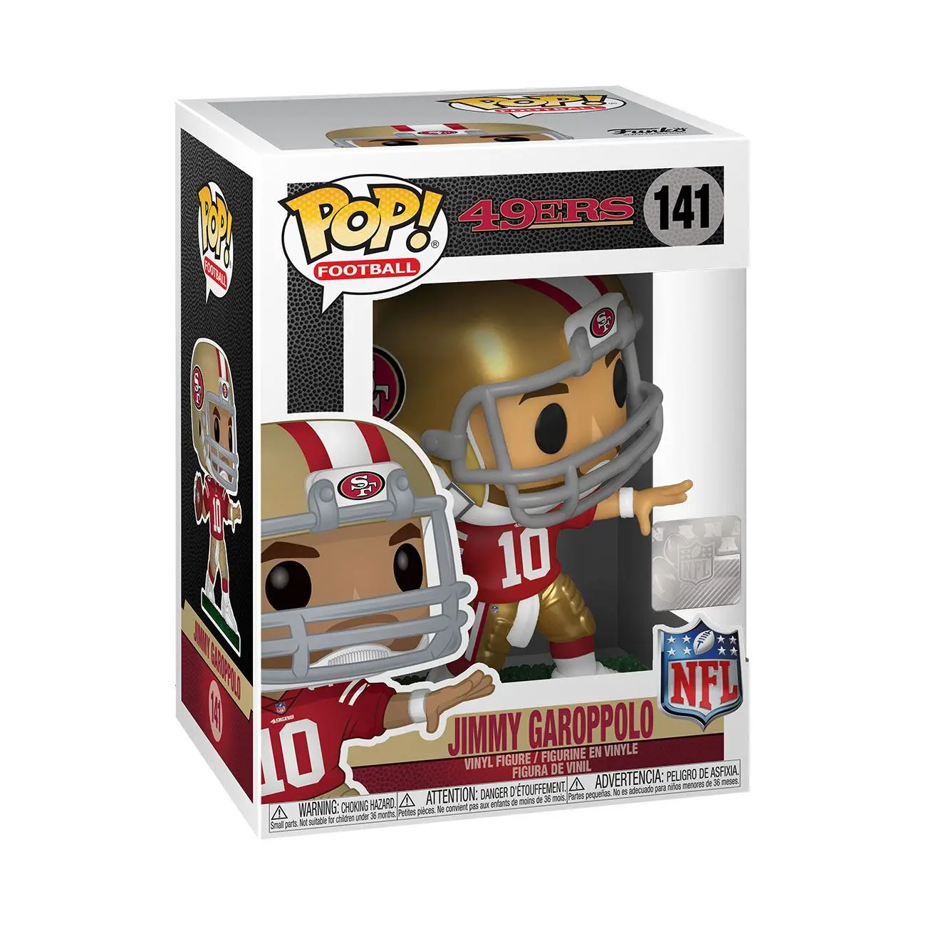 NFL POP! Sports Vinyl Jimmy Garoppolo (49ers) figura 9 cm termékfotó