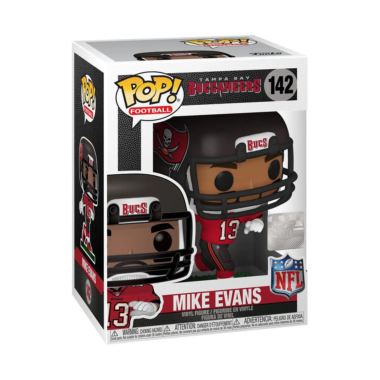 NFL POP! Sports Vinyl Mike Evans (Tampa Bay) figura 9 cm termékfotó
