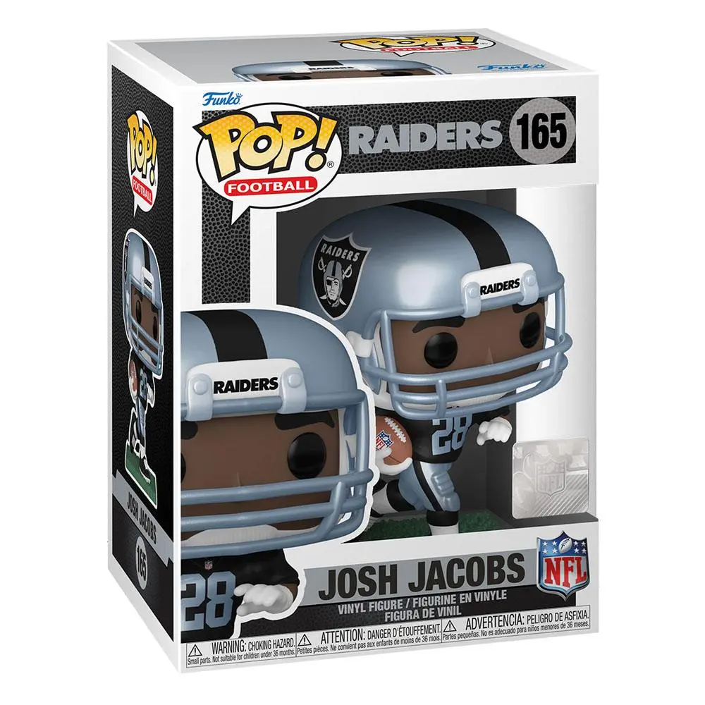NFL POP! Sports Vinyl Raiders - Josh Jacobs (Home Uniform) figura 9 cm termékfotó