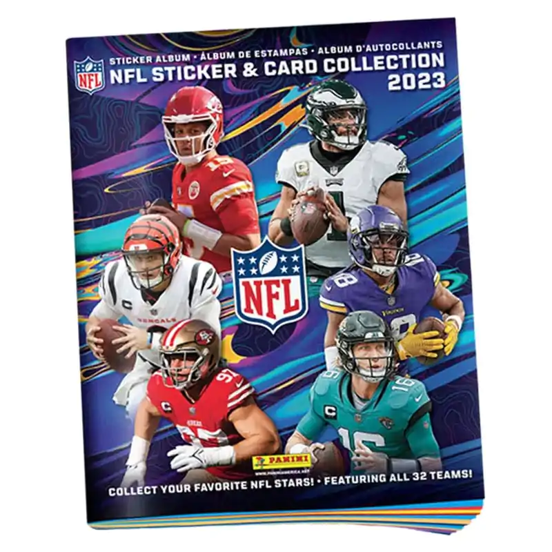 NFL Collection 2023 matrica és kártya album termékfotó