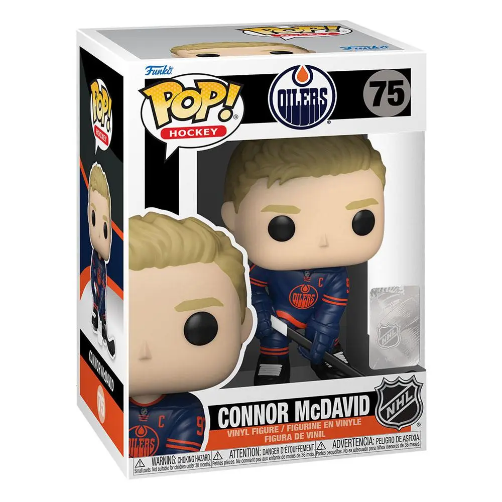 NHL Edmonton Oilers POP! Hockey Vinyl Connor McDavid (Third Uniform) figura 9 cm termékfotó