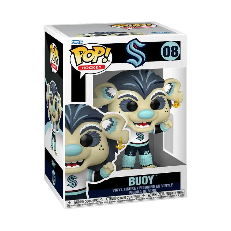 NHL Funko POP! Vinyl figura Mascots: Kraken- Buoy 9 cm termékfotó