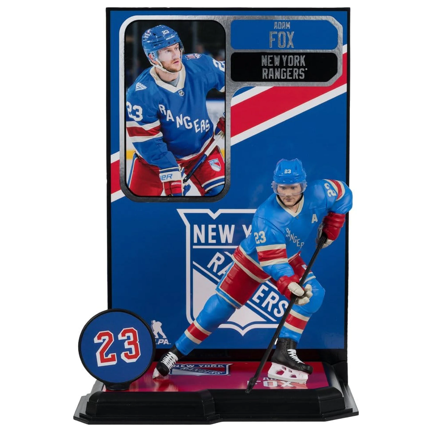 NHL McFarlane SportsPicks figura Adam Fox (New York Rangers Centennial) 18 cm termékfotó