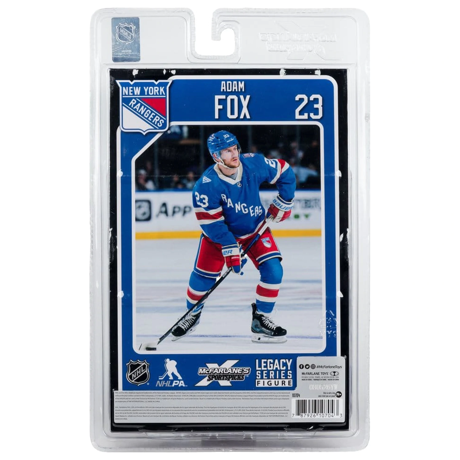 NHL McFarlane SportsPicks figura Adam Fox (New York Rangers Centennial) 18 cm termékfotó