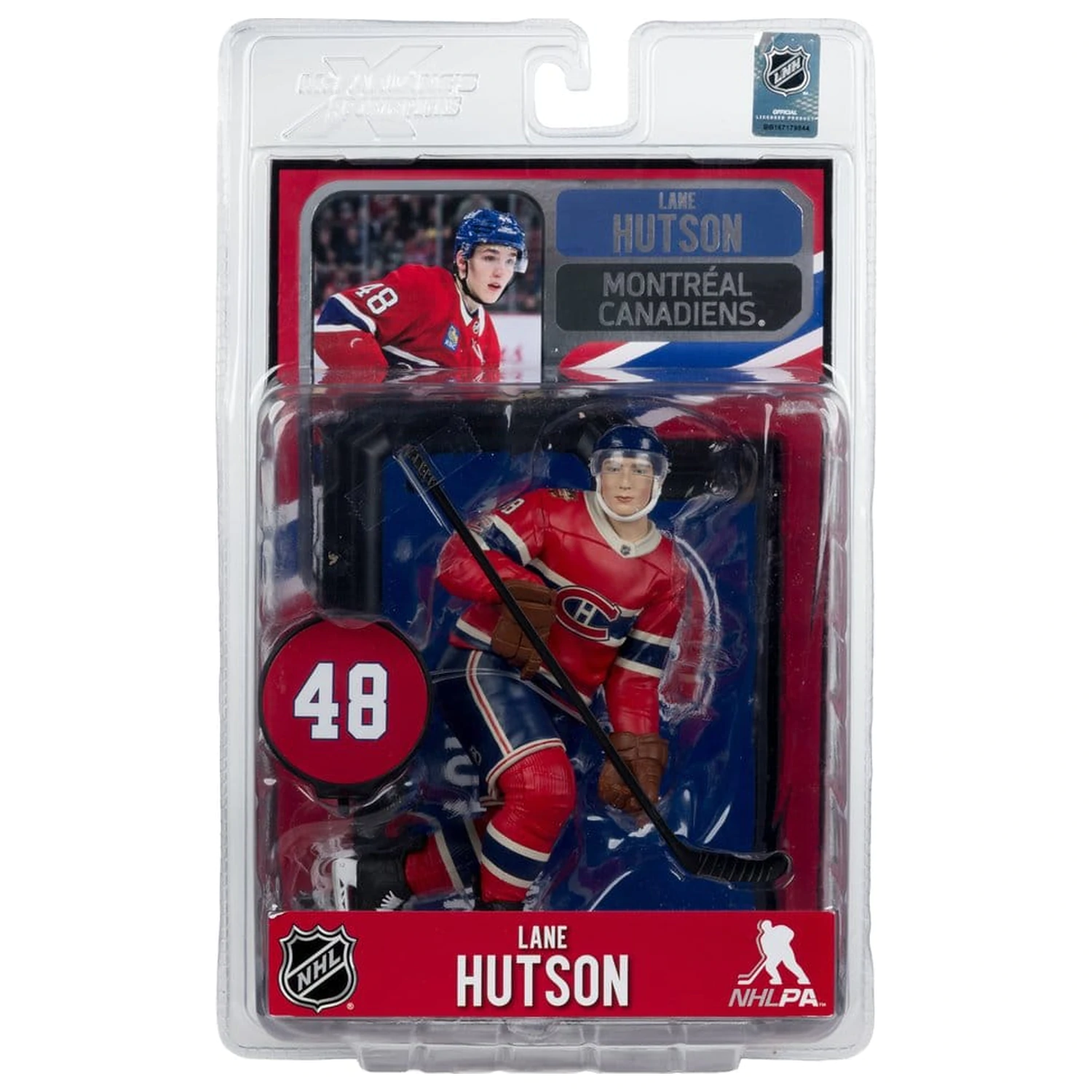 NHL McFarlane SportsPicks figura Lane Hutson (Montreal Canadiens Heritage Classic) 18 cm termékfotó