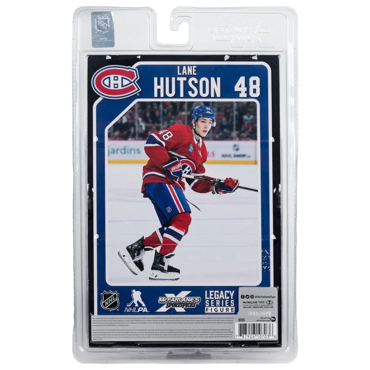 NHL McFarlane SportsPicks figura Lane Hutson (Montreal Canadiens Heritage Classic) 18 cm termékfotó