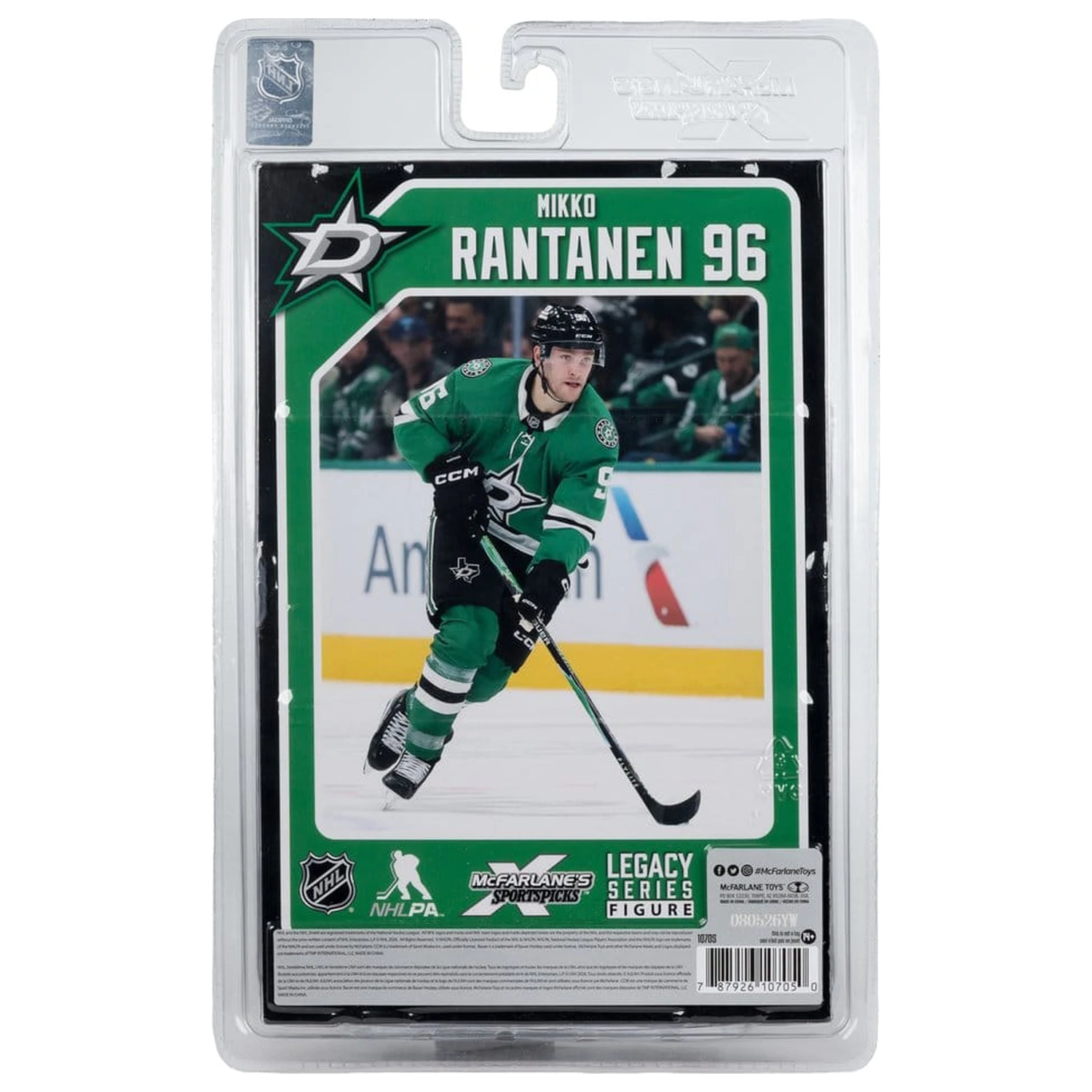 NHL McFarlane SportsPicks figura Mikko Rantanen (Dallas Stars Retro) 18 cm termékfotó