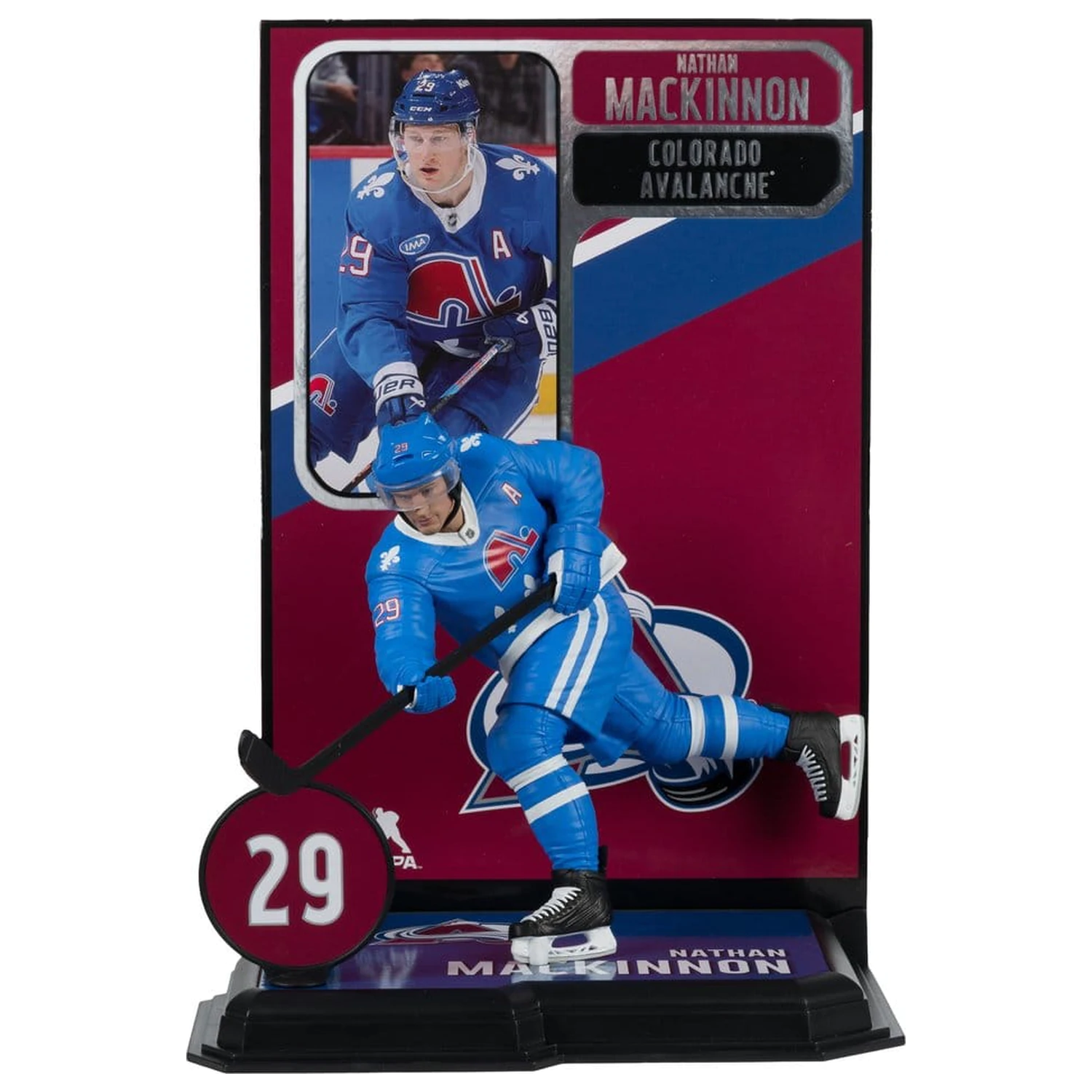 NHL McFarlane SportsPicks figura Nathan MacKinnon (Quebec Nordiques Retro) 18 cm termékfotó