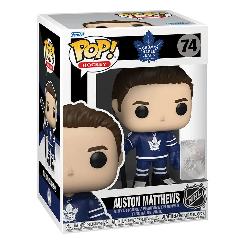 NHL Toronto Maple Leafs POP! Hockey Vinyl Auston Matthews (Home uniform) figura 9 cm termékfotó