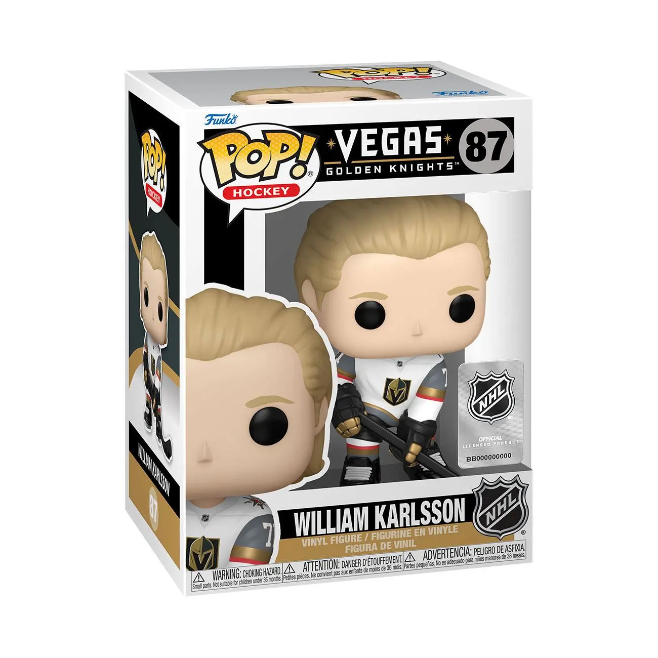 NHL: Vegas Golden Knights Funko POP! Hockey Vinyl figura William Karlsson (Away) 9 cm termékfotó