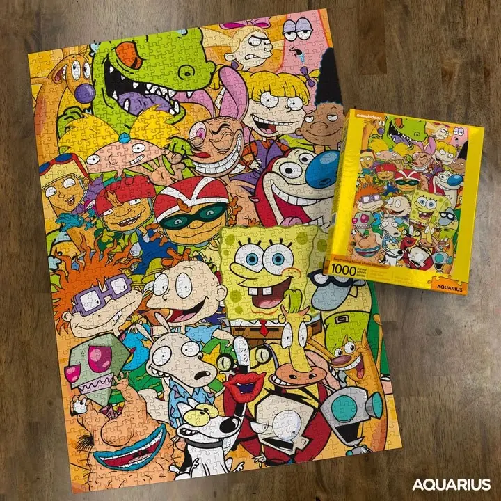 Nickelodeon Jigsaw Puzzle Cast (1000 pieces) termékfotó