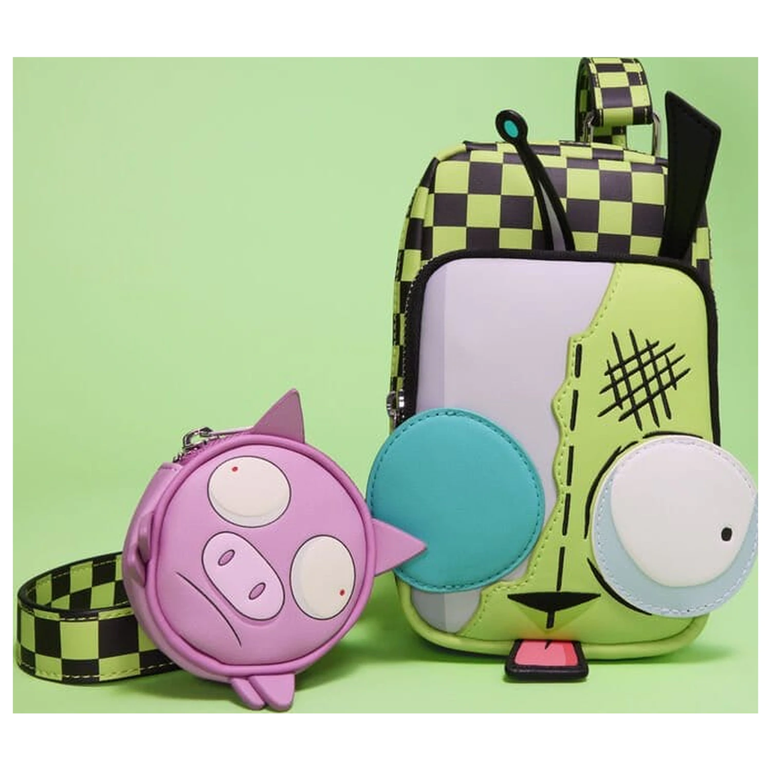 Nickelodeon Invader Zim Gir Cellphone keresztpántos táska  termékfotó
