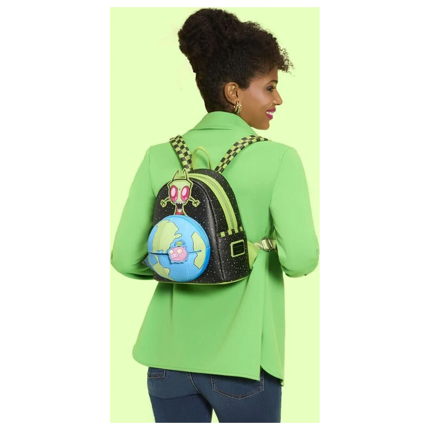 Nickelodeon Invader Zim Glow Mini táska hátizsák  termékfotó