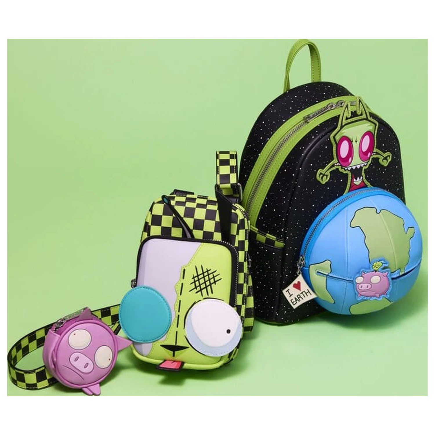 Nickelodeon Invader Zim Glow Mini táska hátizsák  termékfotó