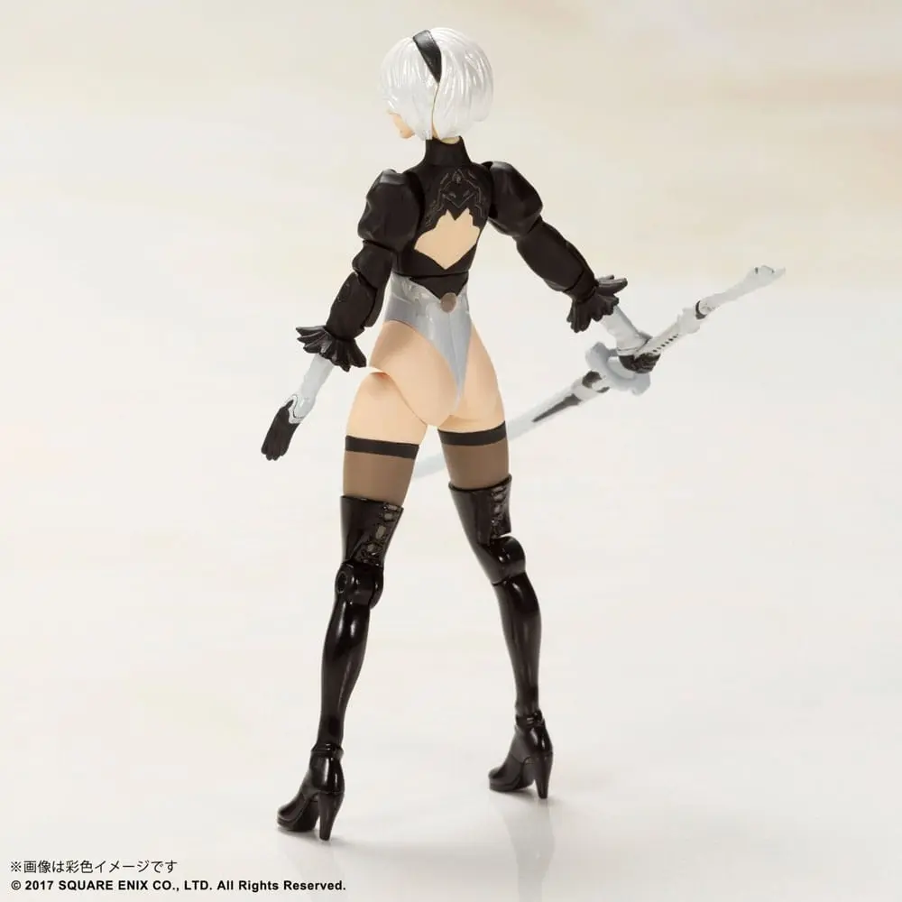 NieR Automata 2B & 9S Műanyag modell készlet akciófigurák 7 cm termékfotó