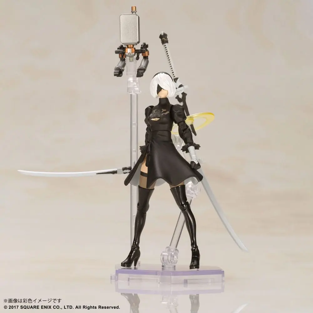 NieR Automata 2B & 9S Műanyag modell készlet akciófigurák 7 cm termékfotó