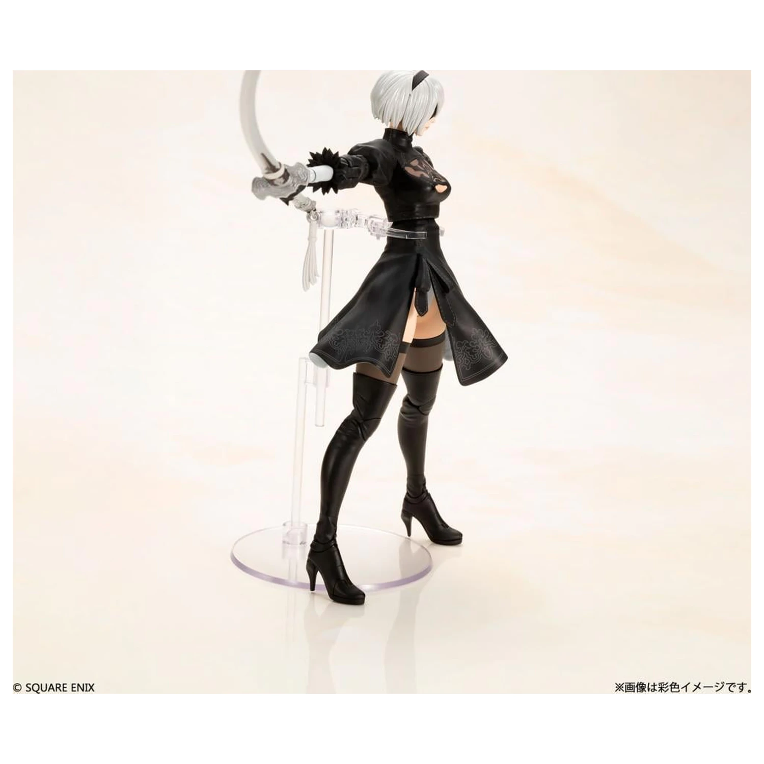NieR:Automata 2B Műanyag modell készlet 15cm termékfotó