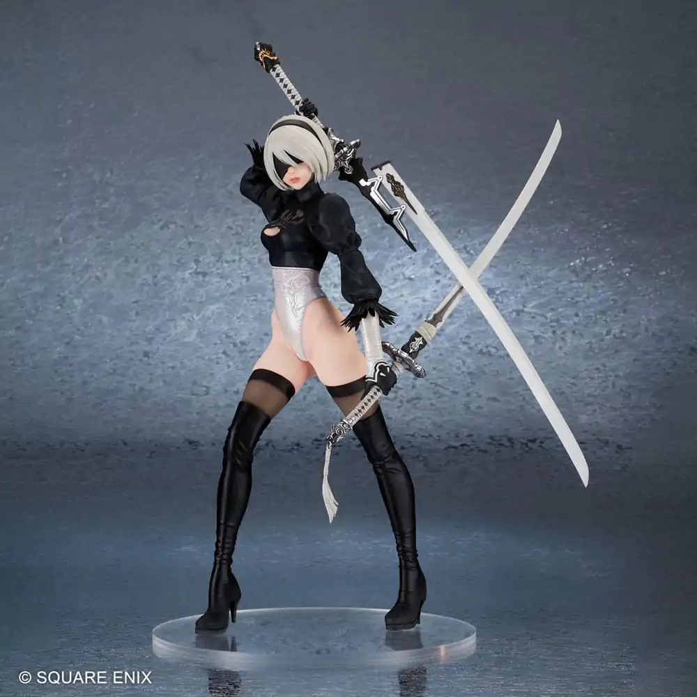 NieR:Automata 2B (YoRHa No. 2 Type B) Ver. 2.0 PVC szobor figura 29 cm termékfotó