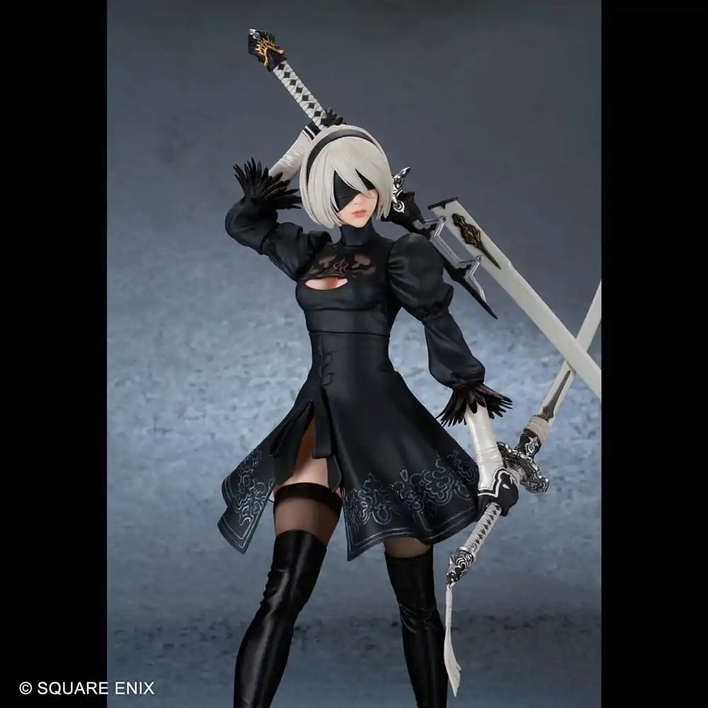 NieR:Automata 2B (YoRHa No. 2 Type B) Ver. 2.0 PVC szobor figura 29 cm termékfotó