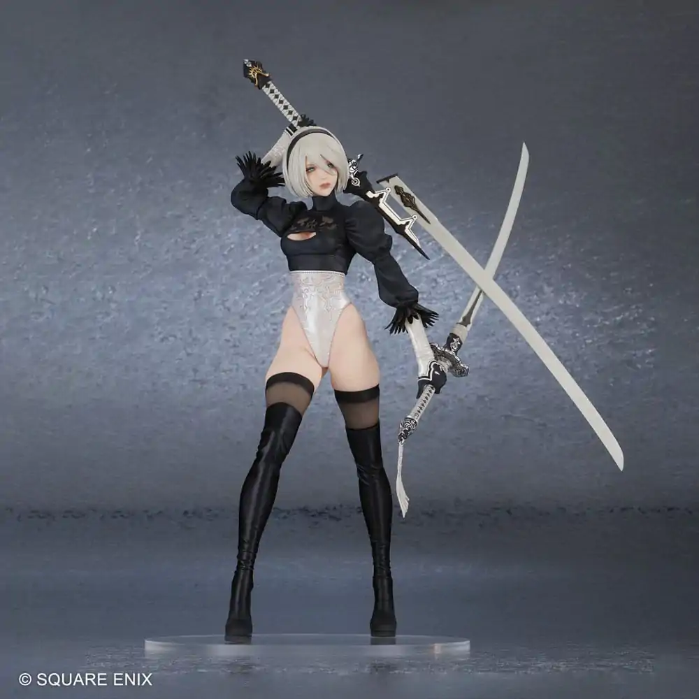 NieR:Automata 2B (YoRHa No. 2 Type B) Ver. 2.0 PVC szobor figura 29 cm termékfotó