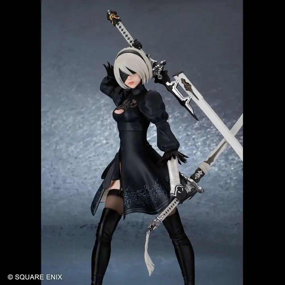 NieR:Automata 2B (YoRHa No. 2 Type B) Ver. 2.0 PVC szobor figura 29 cm termékfotó