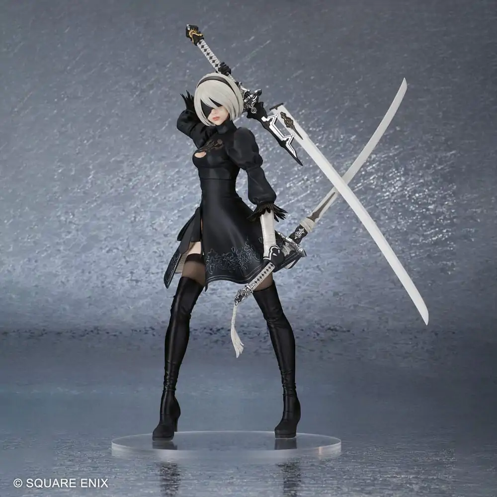NieR:Automata 2B (YoRHa No. 2 Type B) Ver. 2.0 PVC szobor figura 29 cm termékfotó
