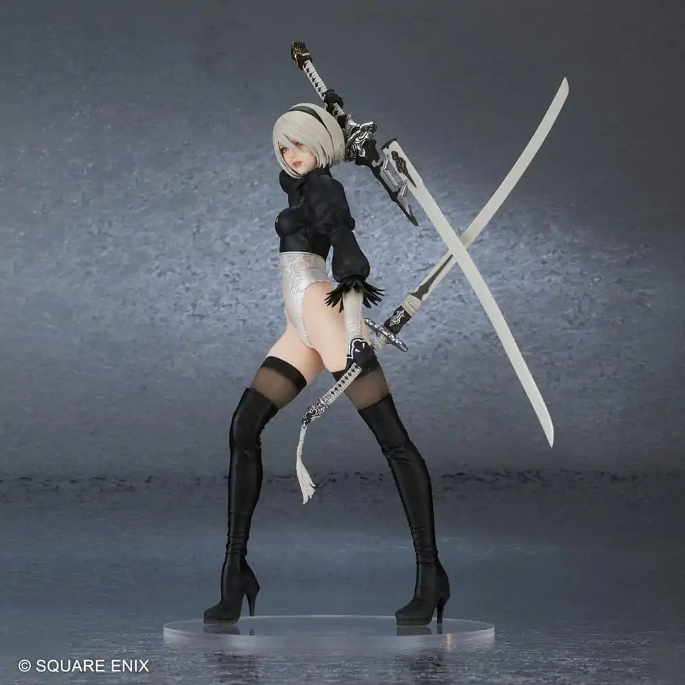NieR:Automata 2B (YoRHa No. 2 Type B) Ver. 2.0 PVC szobor figura 29 cm termékfotó