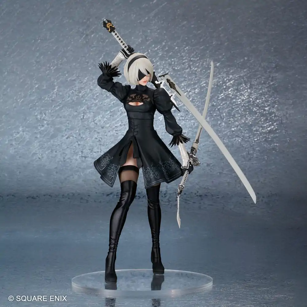 NieR:Automata 2B (YoRHa No. 2 Type B) Ver. 2.0 PVC szobor figura 29 cm termékfotó