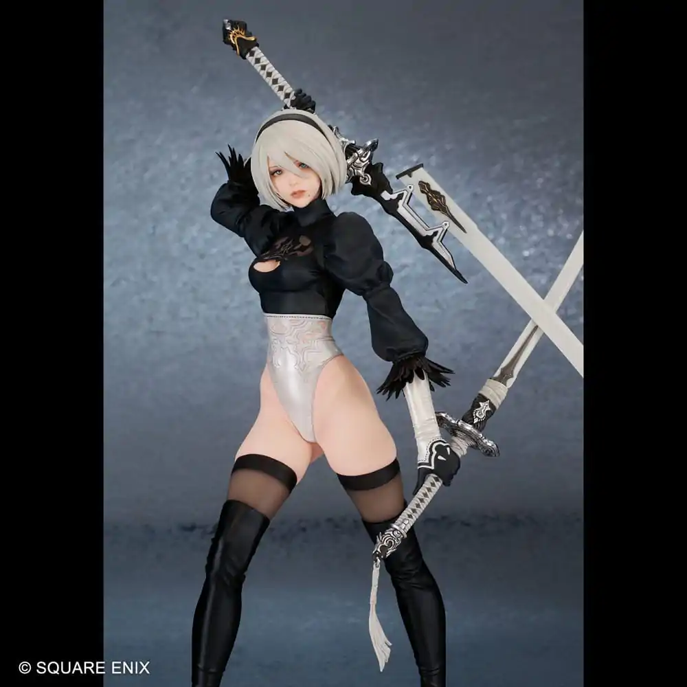 NieR:Automata 2B (YoRHa No. 2 Type B) Ver. 2.0 PVC szobor figura 29 cm termékfotó