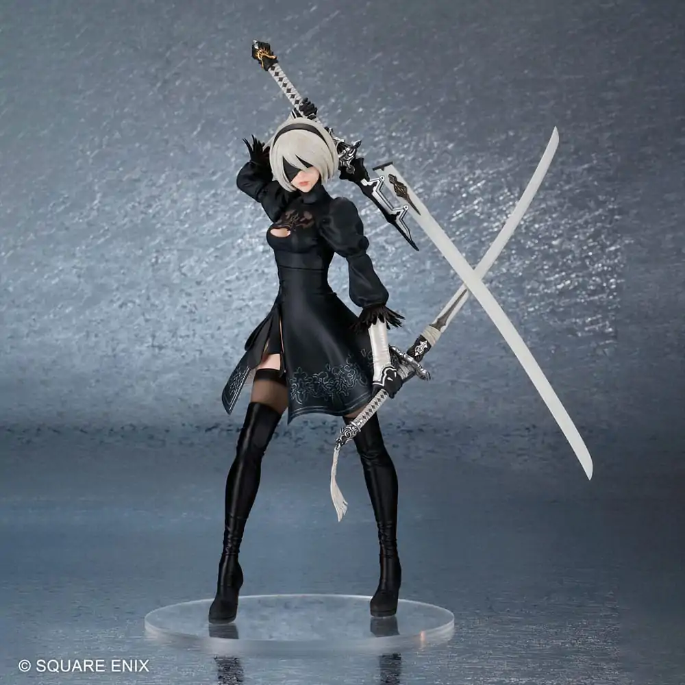 NieR:Automata 2B (YoRHa No. 2 Type B) Ver. 2.0 PVC szobor figura 29 cm termékfotó