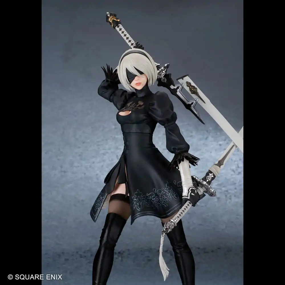 NieR:Automata 2B (YoRHa No. 2 Type B) Ver. 2.0 PVC szobor figura 29 cm termékfotó