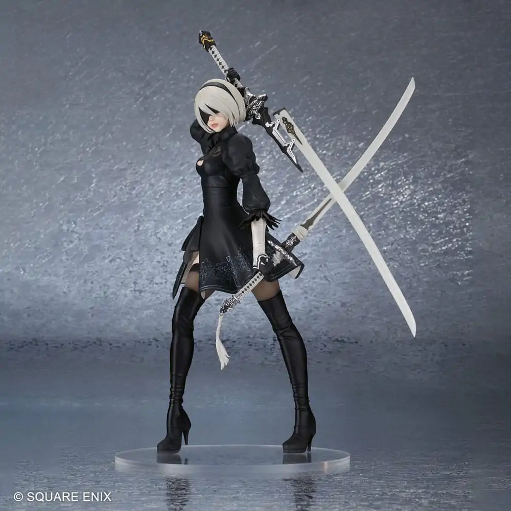 NieR:Automata 2B (YoRHa No. 2 Type B) Ver. 2.0 PVC szobor figura 29 cm termékfotó