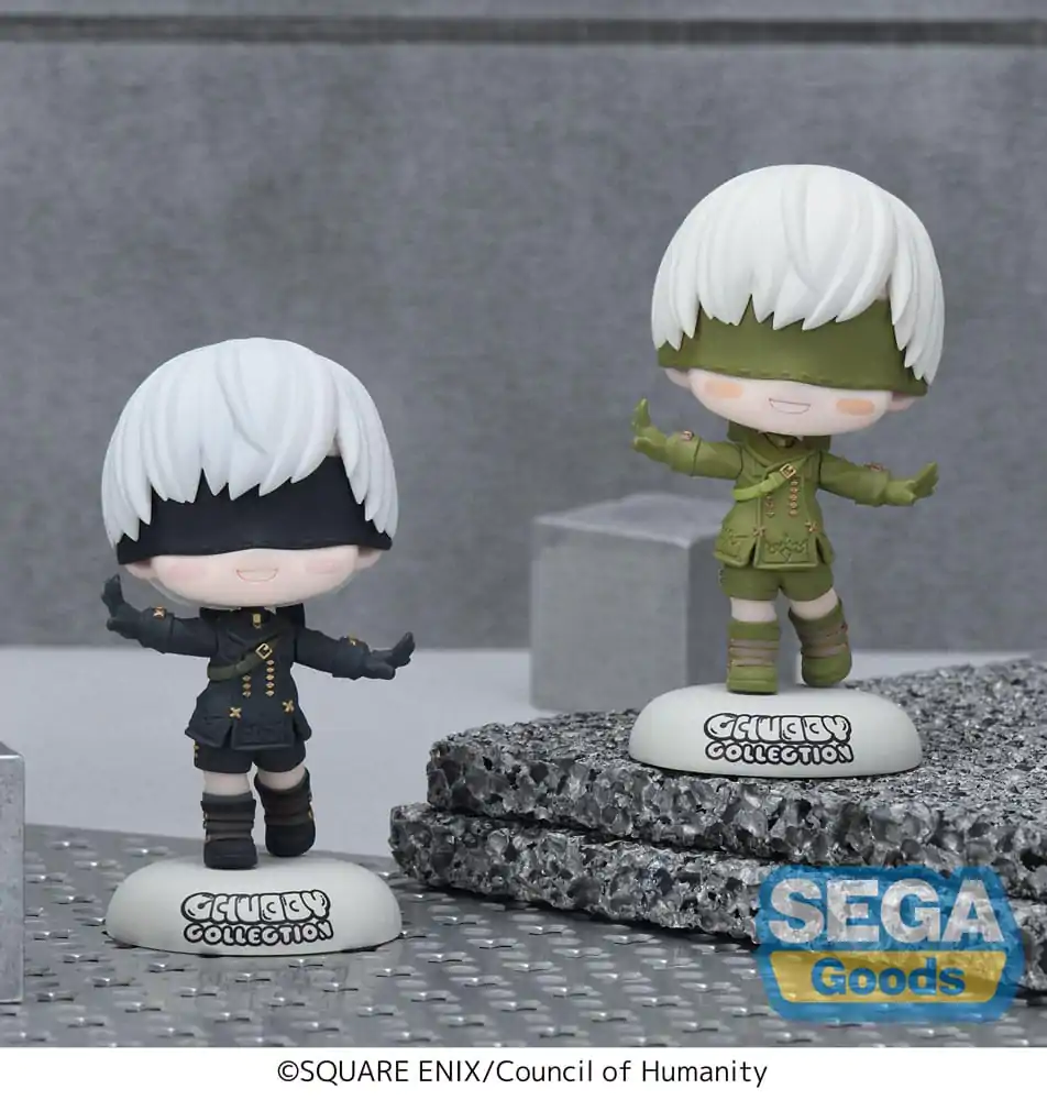 NieR:Automata Chubby Collection Petit Figure NieR:Automata Ver1.1a 9S (EX) PVC szobor figura 7 cm termékfotó