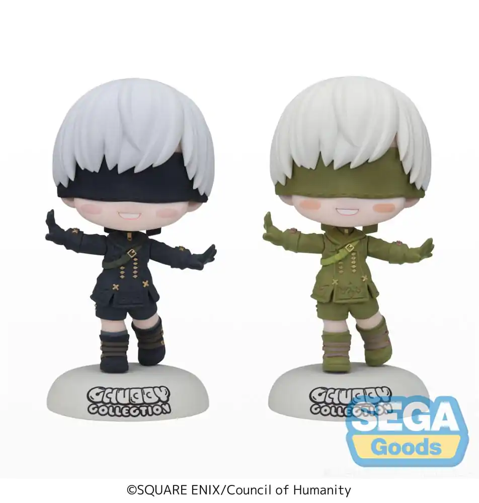 NieR:Automata Chubby Collection Petit Figure NieR:Automata Ver1.1a 9S (EX) PVC szobor figura 7 cm termékfotó