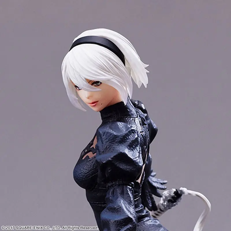 NieR:Automata FORM-ISM YoRHa Android 2B (YoRHa No.2 Type B) No Goggles Ver. PVC szobor figura 18 cm termékfotó