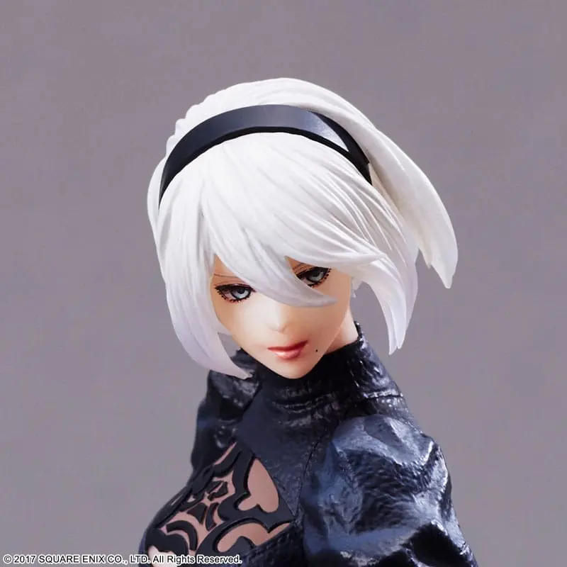 NieR:Automata FORM-ISM YoRHa Android 2B (YoRHa No.2 Type B) No Goggles Ver. PVC szobor figura 18 cm termékfotó