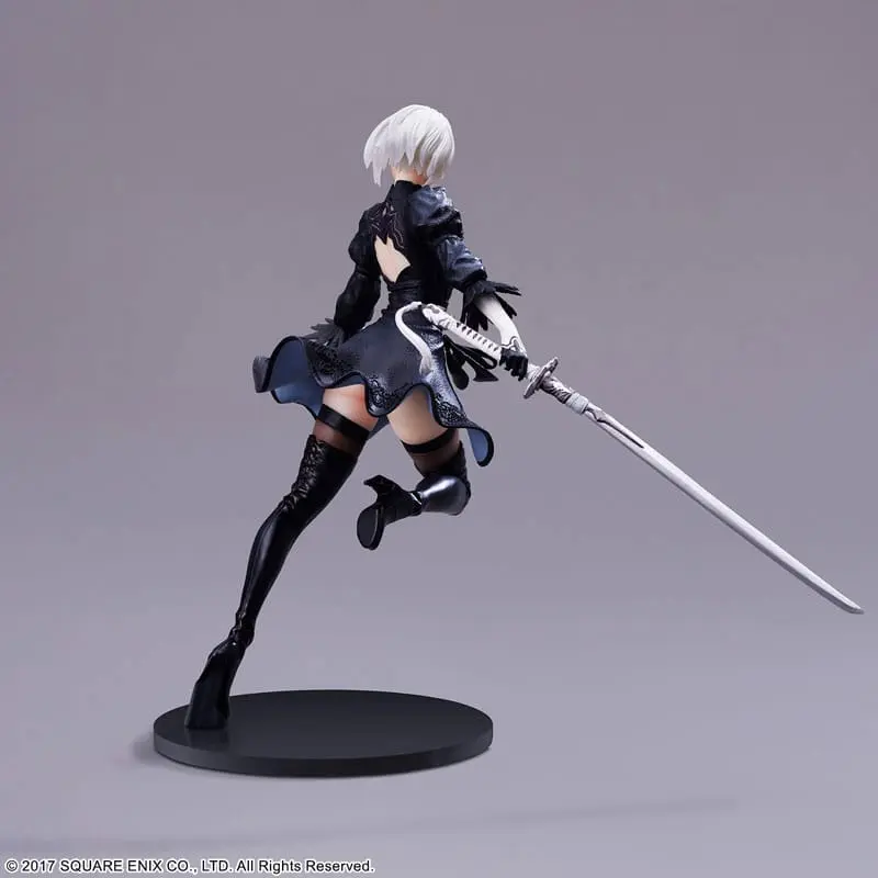 NieR:Automata FORM-ISM YoRHa Android 2B (YoRHa No.2 Type B) No Goggles Ver. PVC szobor figura 18 cm termékfotó