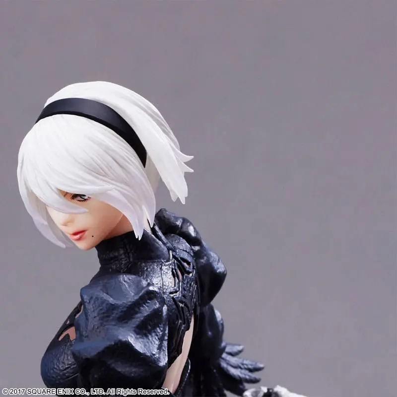 NieR:Automata FORM-ISM YoRHa Android 2B (YoRHa No.2 Type B) No Goggles Ver. PVC szobor figura 18 cm termékfotó