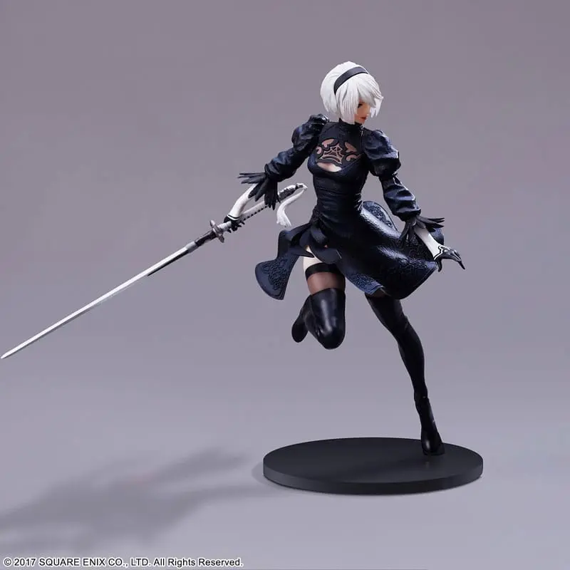 NieR:Automata FORM-ISM YoRHa Android 2B (YoRHa No.2 Type B) No Goggles Ver. PVC szobor figura 18 cm termékfotó