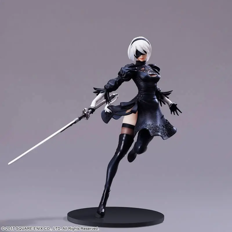 NieR:Automata FORM-ISM YoRHa Android 2B (YoRHa No.2 Type B) PVC szobor figura 18 cm termékfotó