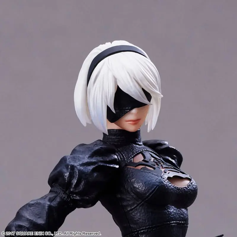 NieR:Automata FORM-ISM YoRHa Android 2B (YoRHa No.2 Type B) PVC szobor figura 18 cm termékfotó