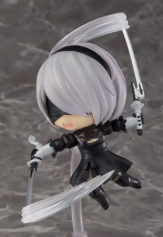 NieR:Automata Nendoroid akciófigura 2B (YoRHa No.2 Type B) 10 cm termékfotó