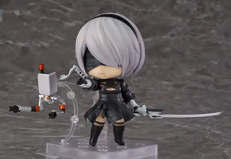 NieR:Automata Nendoroid akciófigura 2B (YoRHa No.2 Type B) 10 cm termékfotó