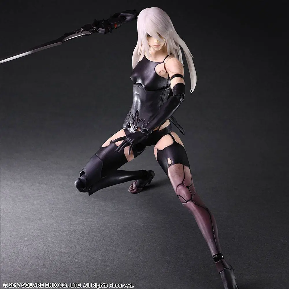 NieR Automata Play Arts Kai A2 (YoRHa Type A No. 2) Deluxe Version akciófigura 25 cm termékfotó