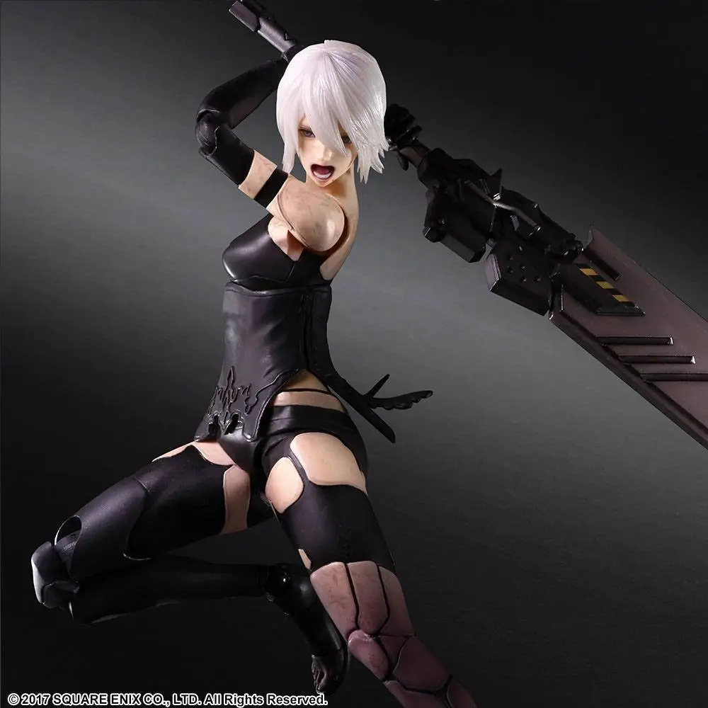 NieR Automata Play Arts Kai A2 (YoRHa Type A No. 2) Deluxe Version akciófigura 25 cm termékfotó