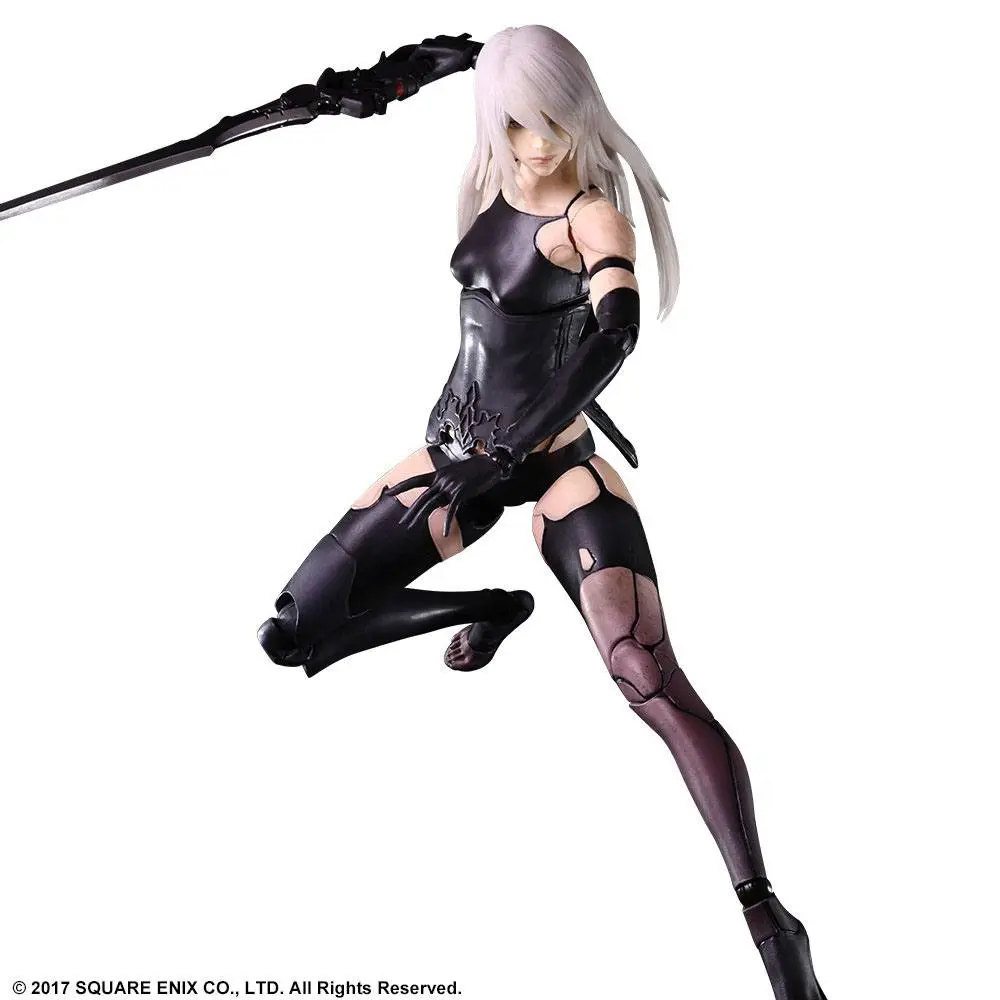 NieR Automata Play Arts Kai A2 (YoRHa Type A No. 2) Deluxe Version akciófigura 25 cm termékfotó