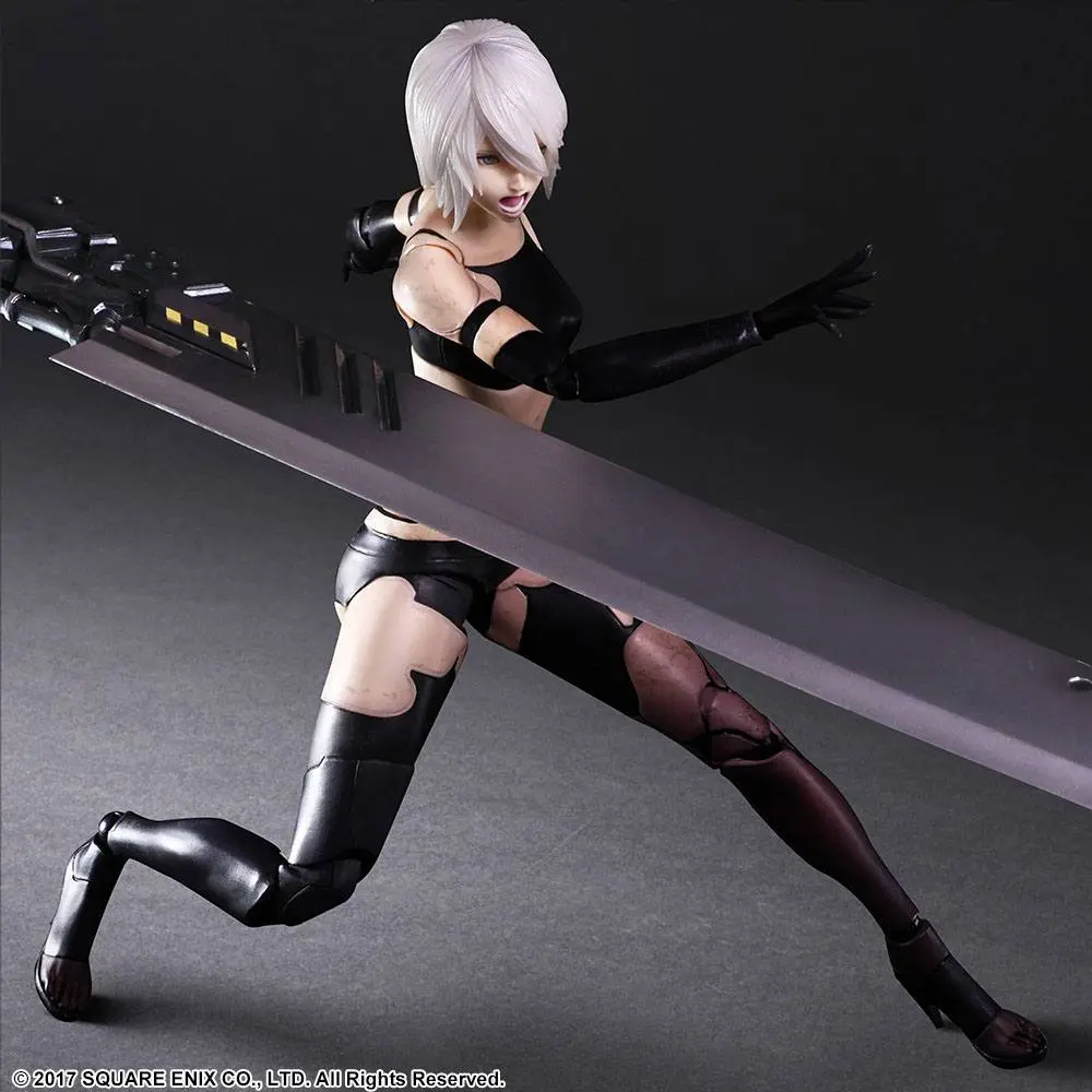 NieR Automata Play Arts Kai A2 (YoRHa Type A No. 2) Deluxe Version akciófigura 25 cm termékfotó