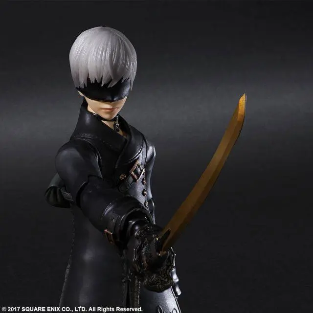 NieR Automata Play Arts Kai YoRHa No. 9 Type S Deluxe Ver. akciófigura 24 cm termékfotó