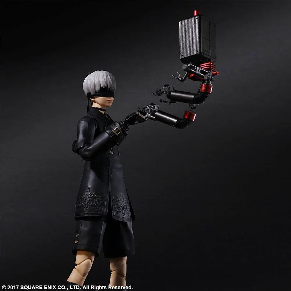 NieR Automata Play Arts Kai YoRHa No. 9 Type S Deluxe Ver. akciófigura 24 cm termékfotó