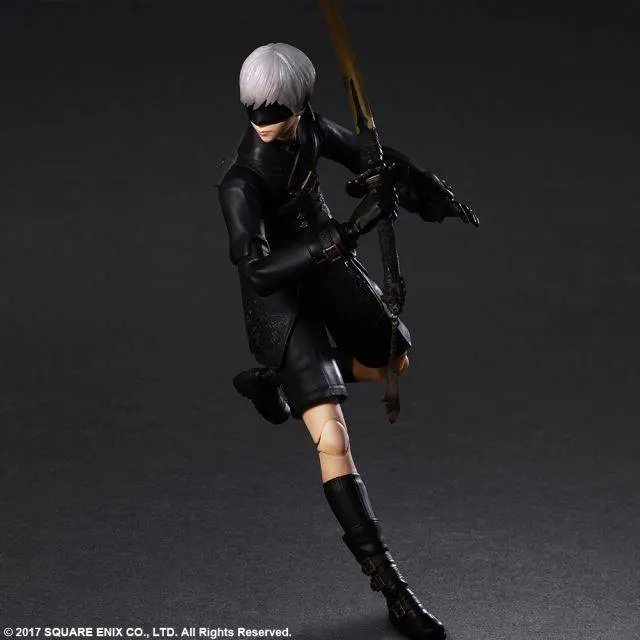NieR Automata Play Arts Kai YoRHa No. 9 Type S Deluxe Ver. akciófigura 24 cm termékfotó